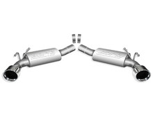 Borla Axle Back Exhaust System Steel for 2010-2013 Chevrolet Camaro SS 6.2L V8