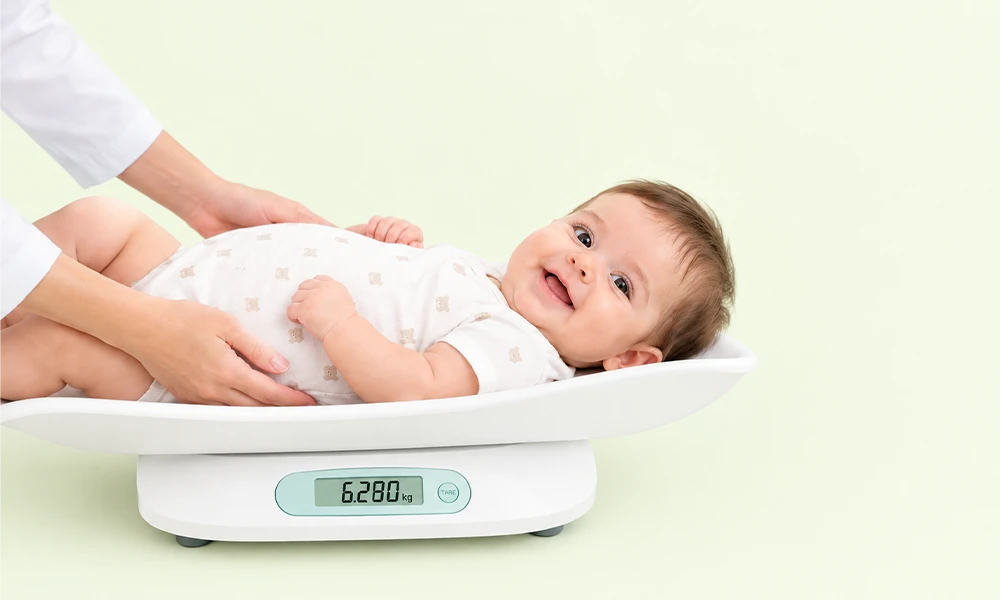IMAGEN control de peso de bebés
