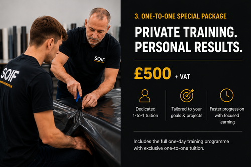 SOIF Training Academy: Private One - to - One Training