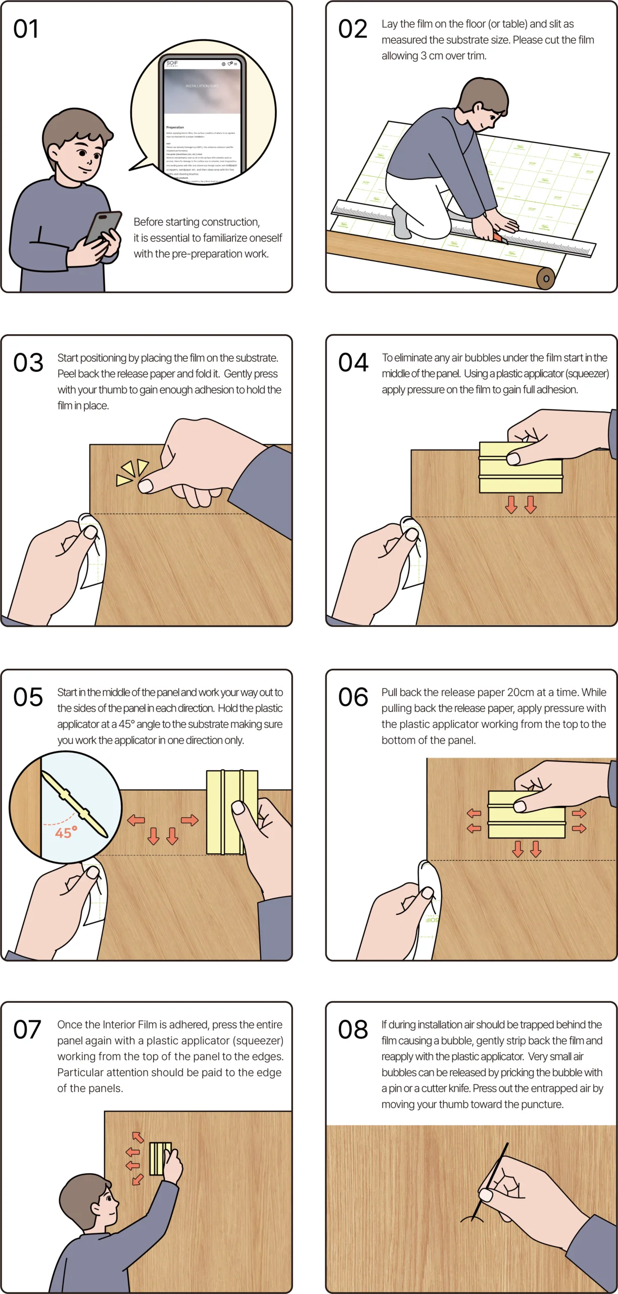 Interior Film Self Installation Step-by-Step Guide
