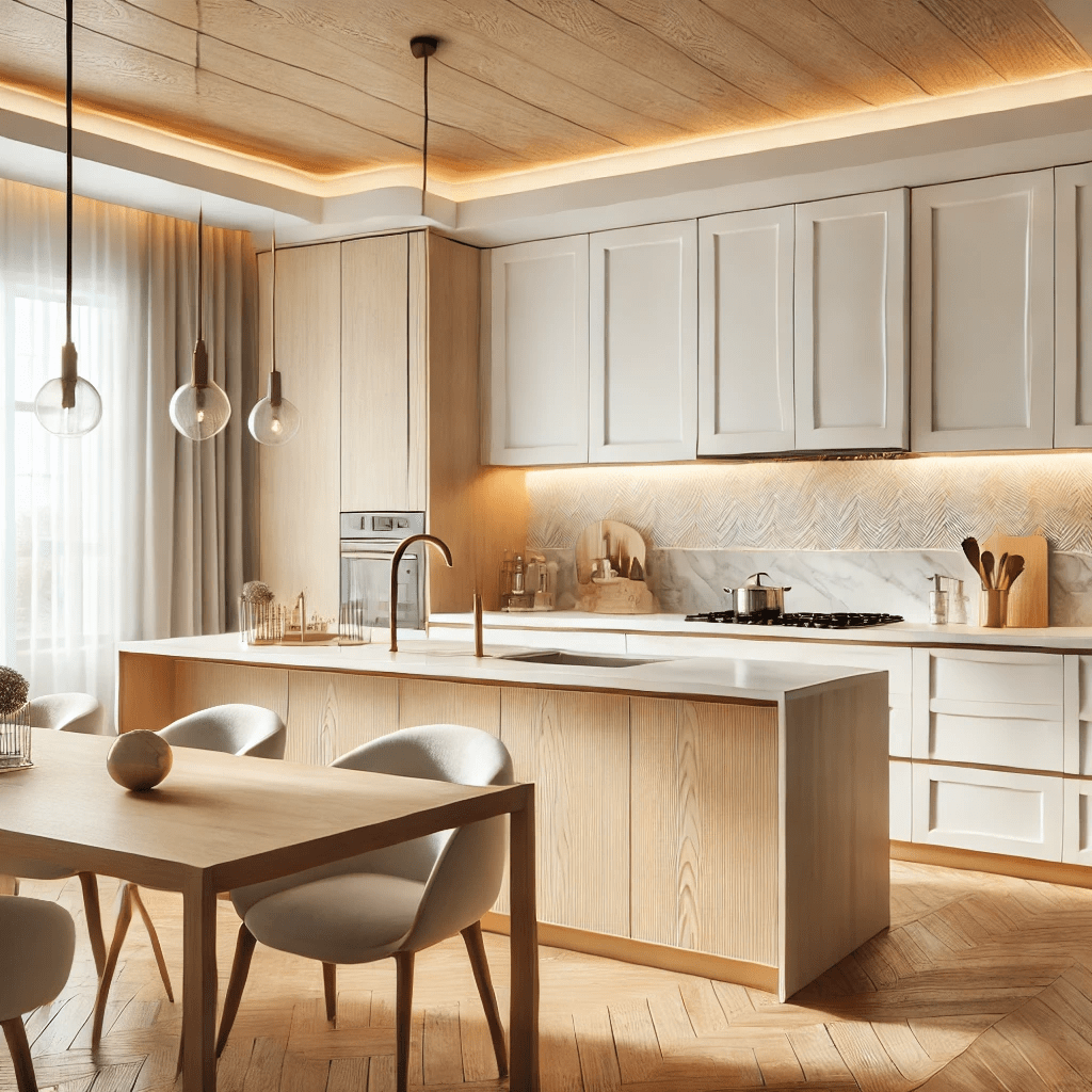 Transform Your Kitchen with Beautiful White Oak Cabinets - SOIF