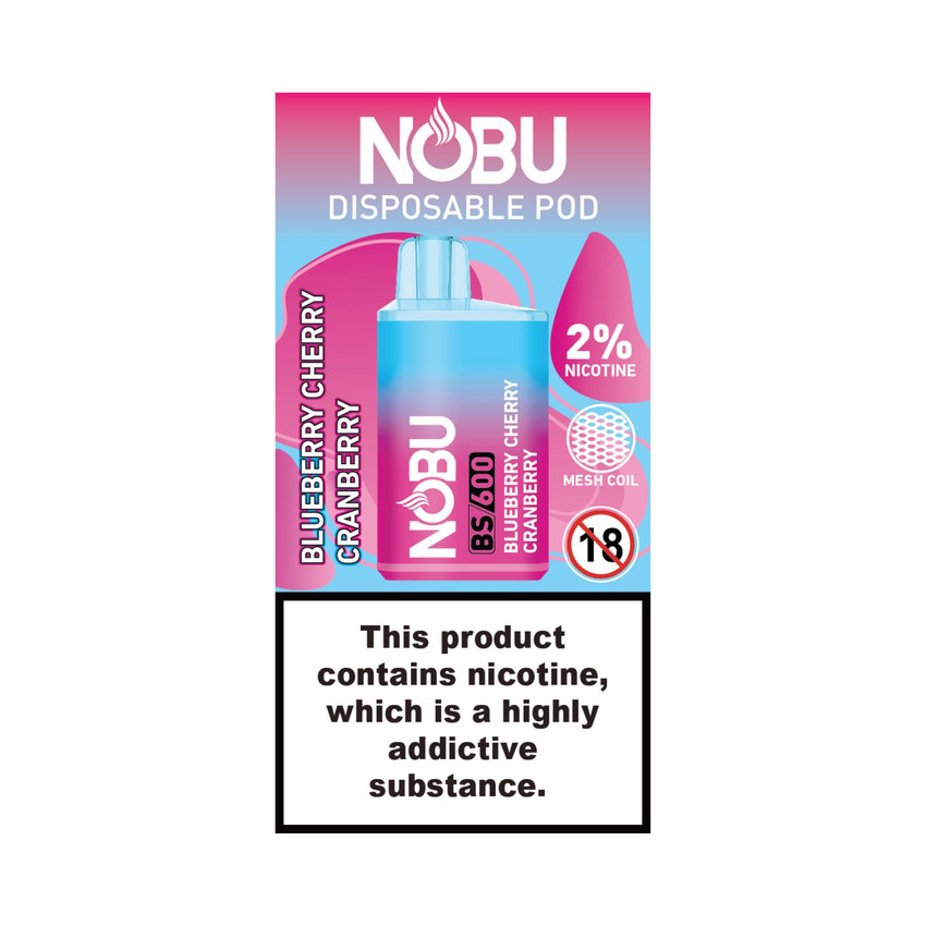 Nobu Blueberry Cherry Cranberry 20mg