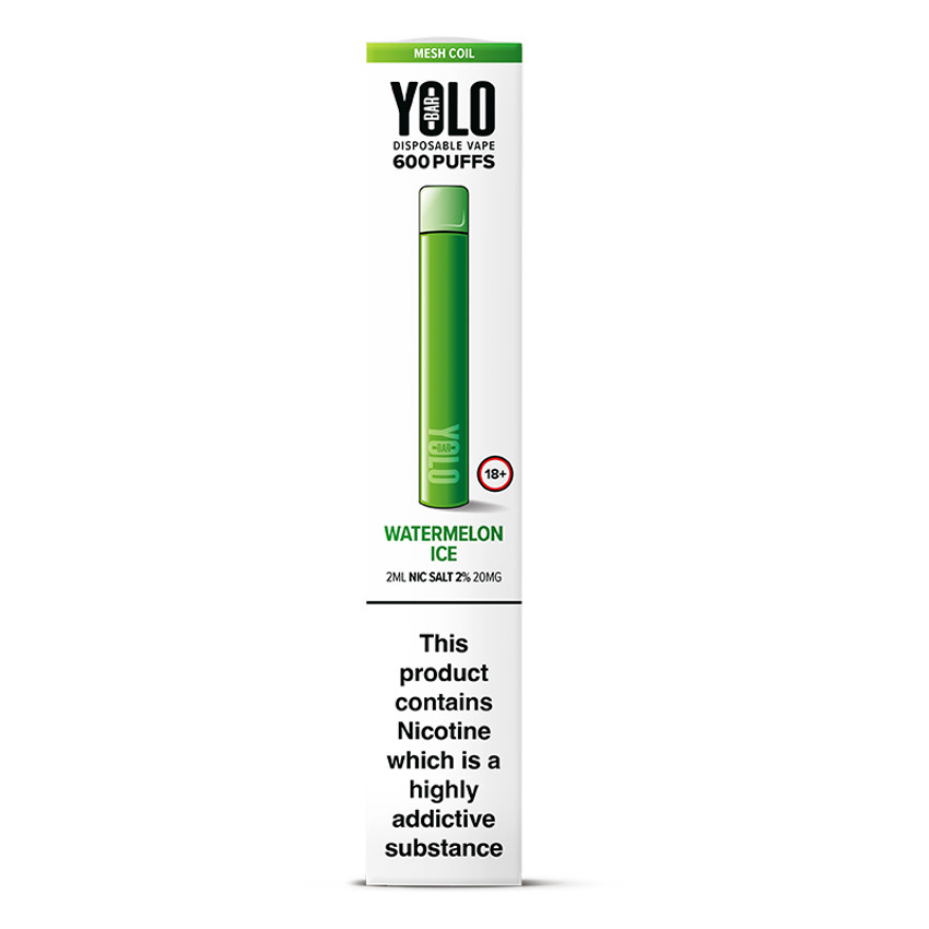 Yolo Bar M600 Watermelon Ice 20mg