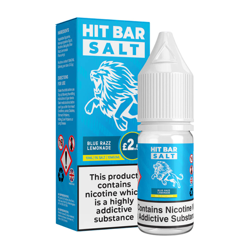 Hit Bar Nic Salt Blue Razz Lemonade 20mg