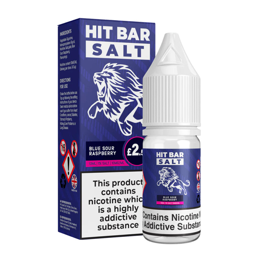 Hit Bar Nic Salt Blue Sour Raspberry 20mg