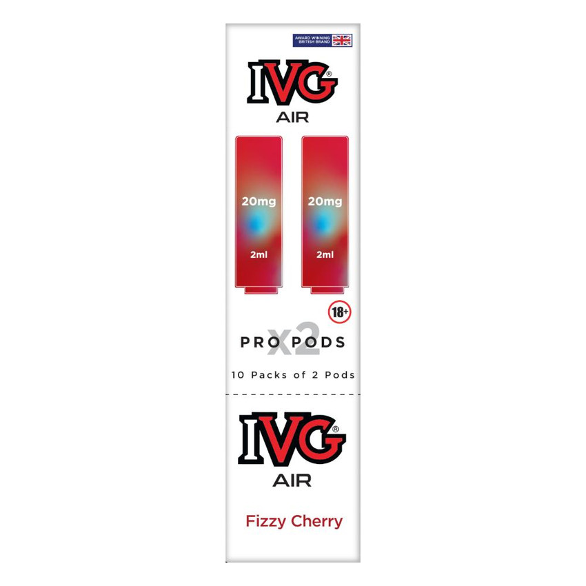  IVG Air Pro Pods Fizzy Cherry 2 Pack 