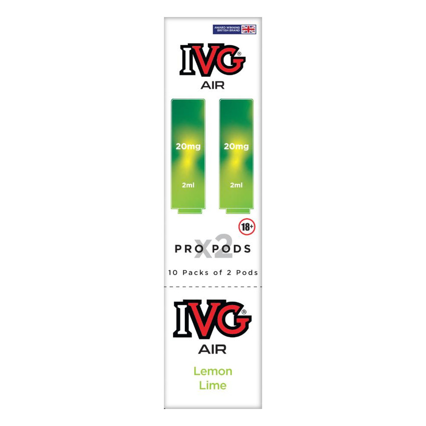  IVG Air Pro Pods lemon Lime 2 Pack 