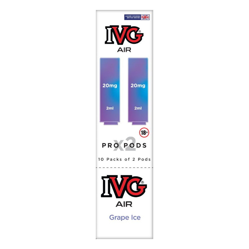  IVG Air Pro Pods Grape Ice 2 Pack 
