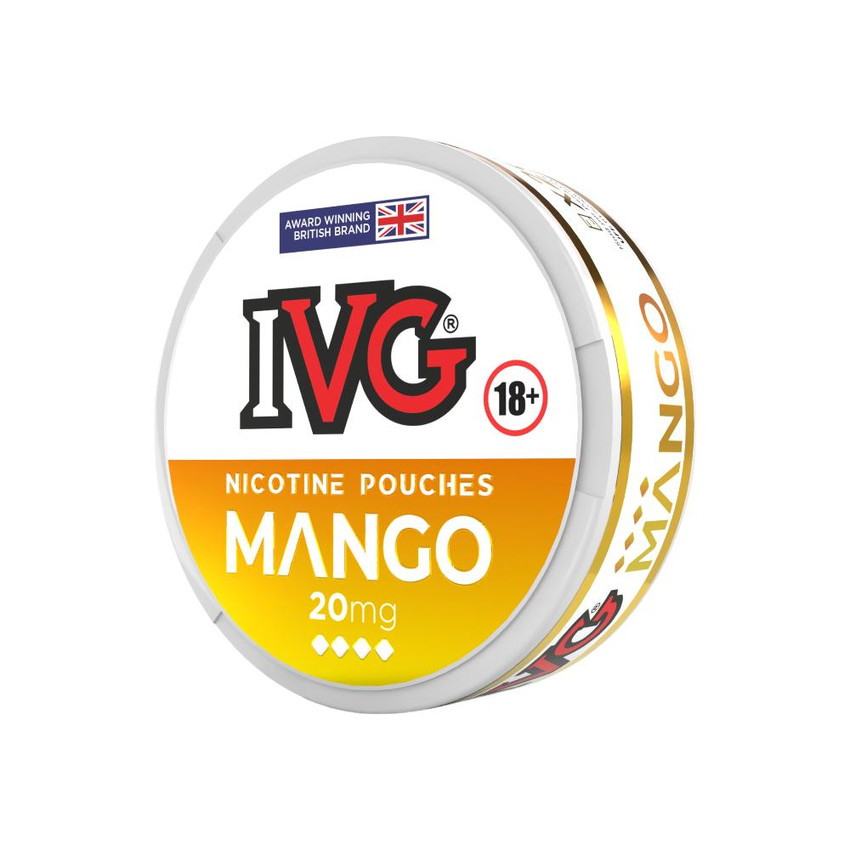  IVG Nicotine Pouches Mango 15mg 