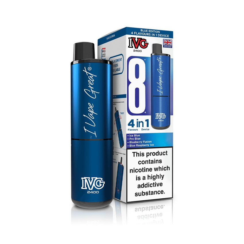  IVG 2400 Rechargeable Kit Blue Edition 