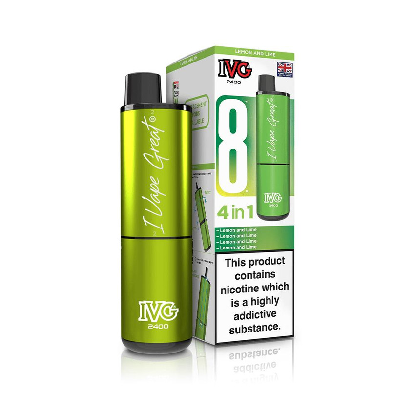  IVG 2400 Rechargeable Kit Lemon and Lime 