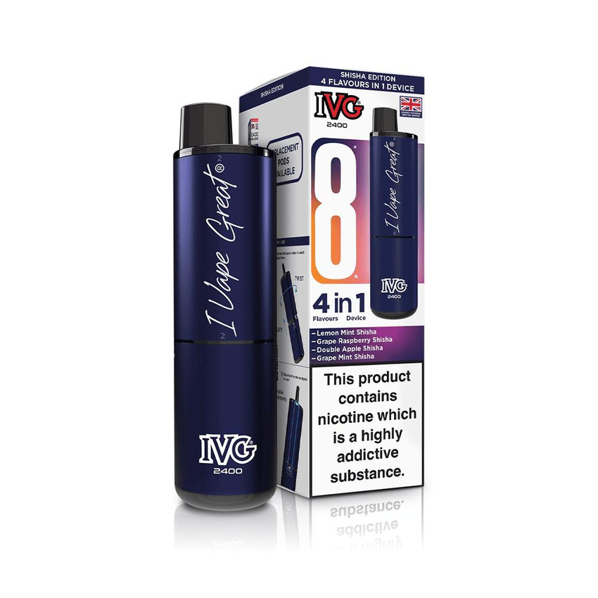  IVG 2400 Rechargeable Kit Shisha Edition 