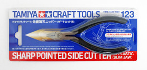 TAMIYA CRAFT TOOLS SHARP POINTED SIDE CUTTER FOR PLASTIC (SLIM JAW) TAMIYA CRAFT TOOLS SHARP POINTED SIDE CUTTER FOR PLASTIC (SLIM JAW)