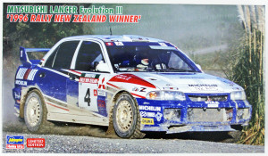 Hasegawa 020386 Mitsubishi Lancer EvolutionIII  `1996 Rally New Zealand Winner` 1/24 Scale Kit