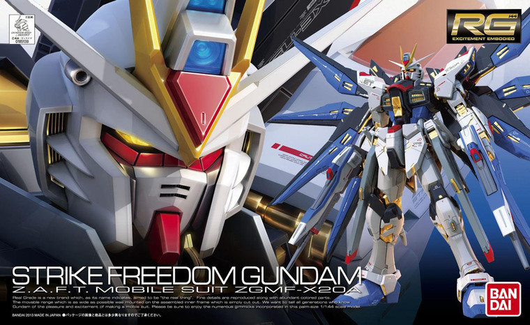 Bandai RG 1/144 ZGMF-X20A Strike Freedom Gundam