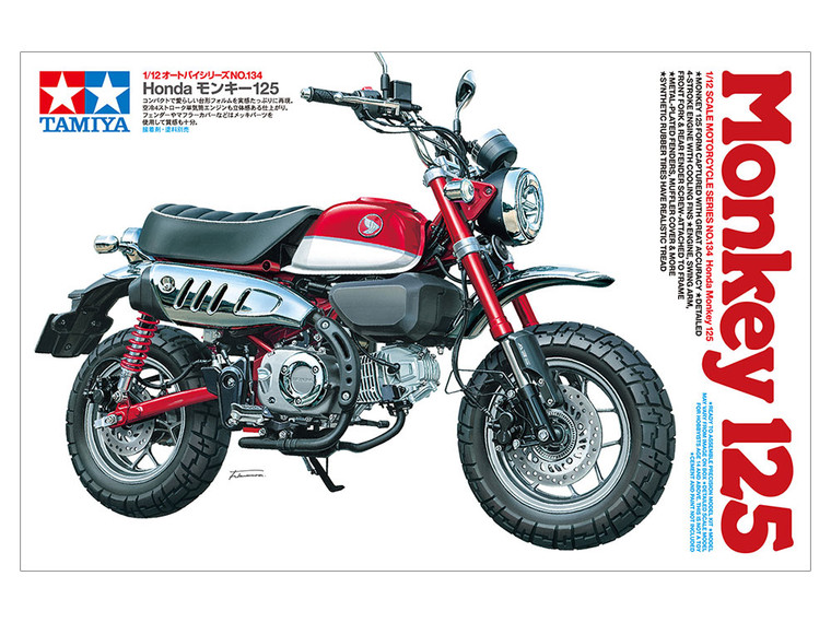 Tamiya 14134 Honda Monkey 125 1/12 Scale Kit