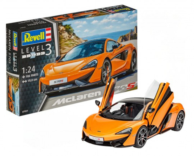 Revell 07051 McLaren 570S 1/24 Scale Kit