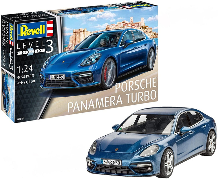 Revell 07034 Porsche Panamera Turbo 1/24 Scale Kit