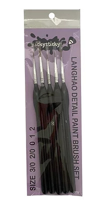 IckySticky Langhao Hair Detail Paint Brush - Sets