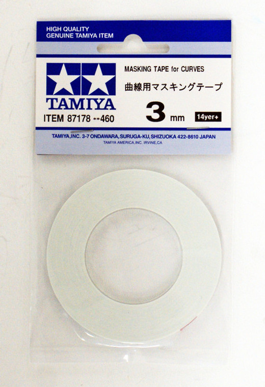 Tamiya 87178 Masking Tape for Curves 3 mm