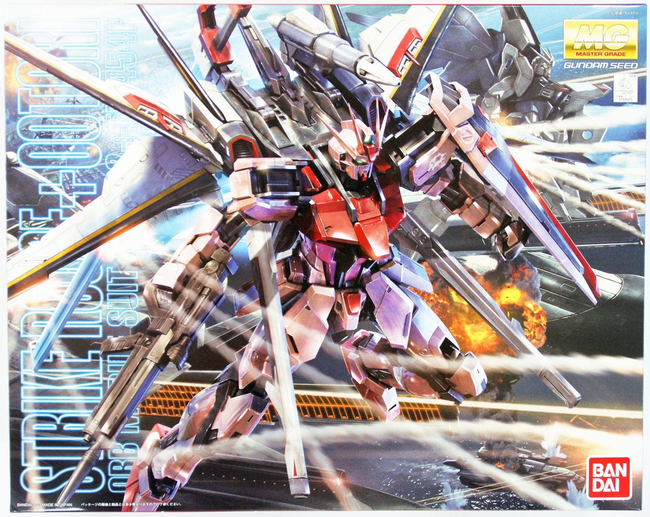 【完成品】MBF-02+EW454F STRIKE ROUGE+OOTORI MG MBF-02+EW454F Strike Rouge + Ootori (Ver. RM) | Gunpla