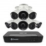 8-Channel 4K NVR with 2TB HD & 8 True Detect Bullet Cameras with Audio