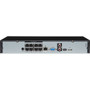 8-Channel 4K HD 2TB NVR with Four 4K Bullet Security Cameras