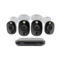 4K Surveillance 4-Ch DVR Kit 1TB Four 4K Cameras