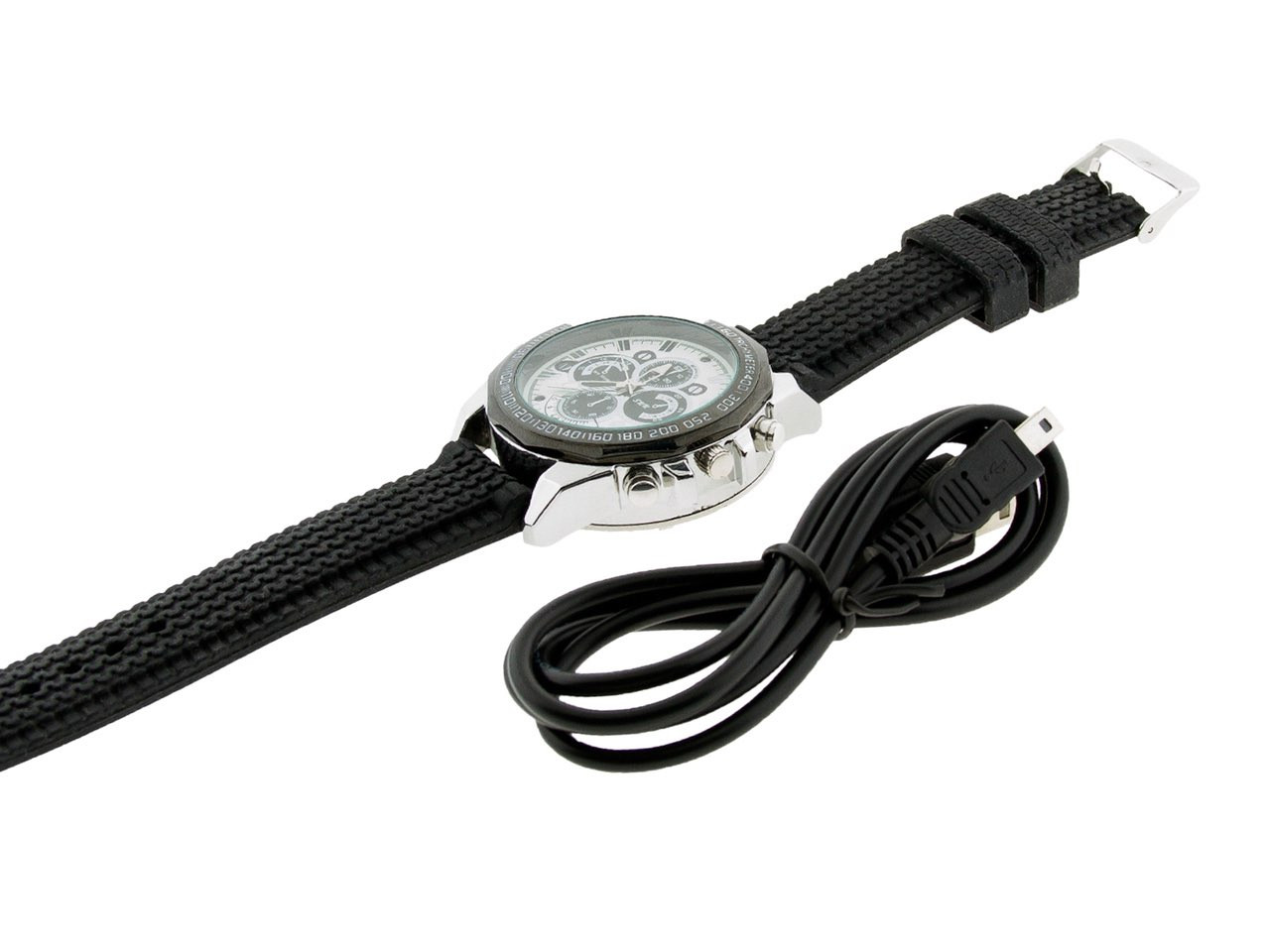 HD Water Resistant NV Hidden Camera Watch