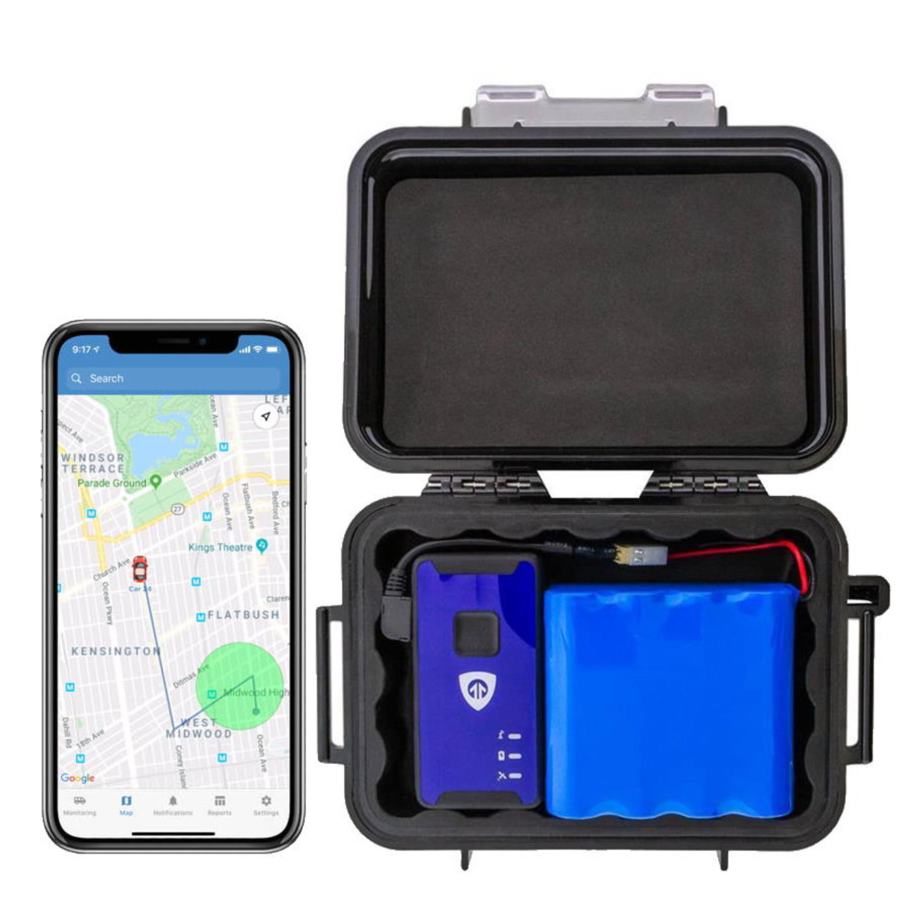 Spark Nano 7 Tracker with Case & Battery