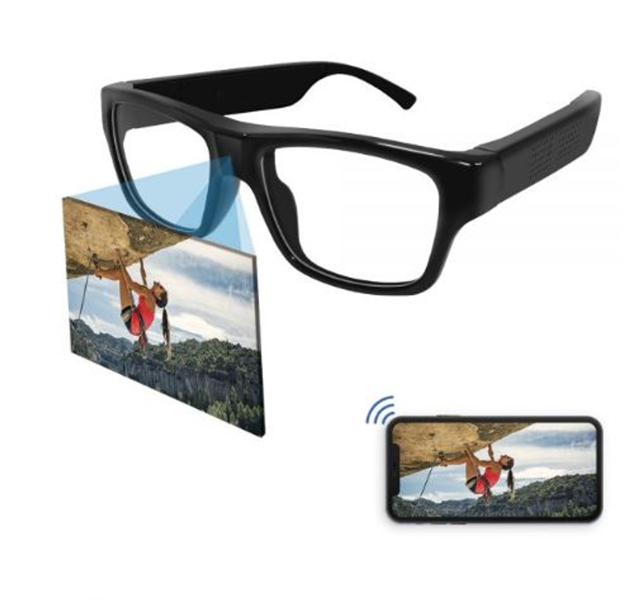 live streaming wifi glasses camera