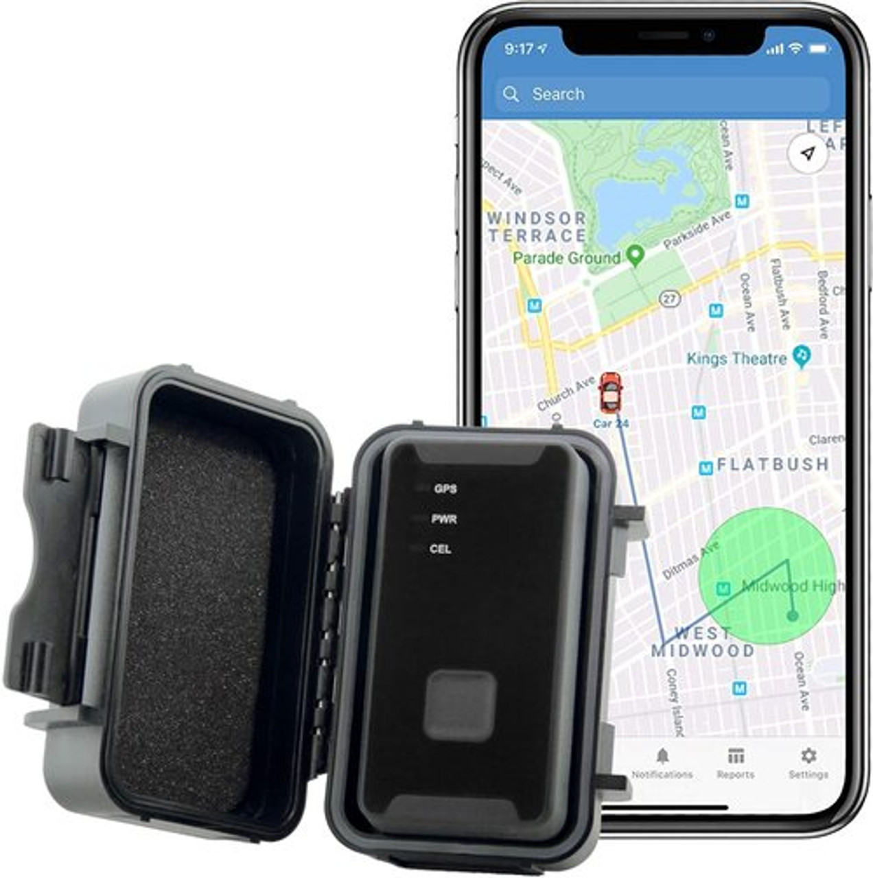 140-Day Battery GPS Tracker with Magnetic Case