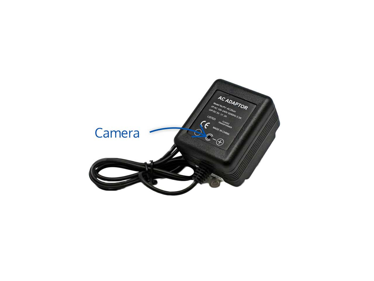 ac adapter spy camera