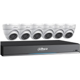 8Ch DVR + 6 5MP Mini Eyeball Cameras