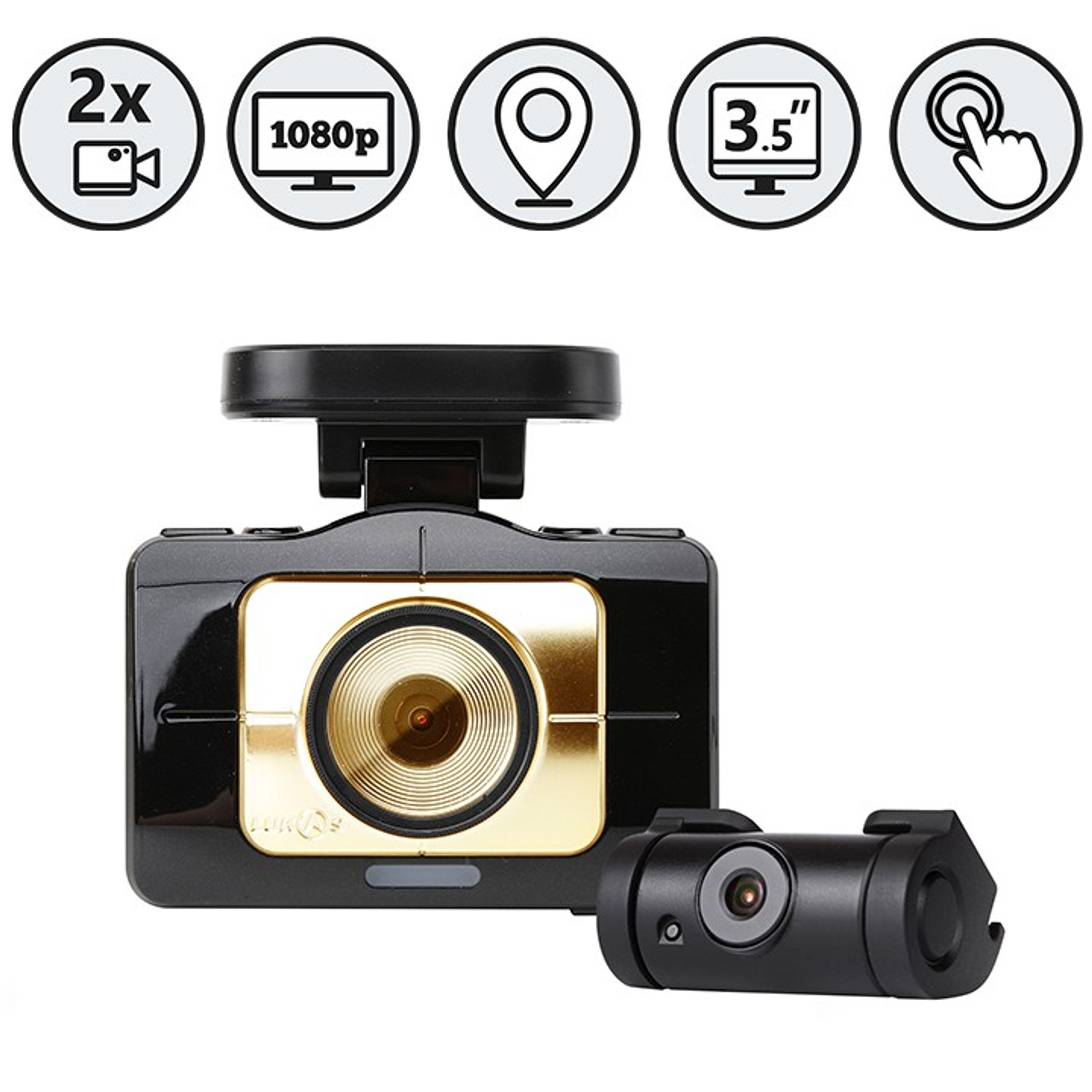 Dual Dash Camera DVR
