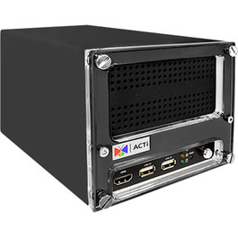 4-Channel 2-Bay Desktop Standalone NVR with 4-port PoE connectors
