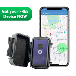 FREE Portable GPS Tracker with Case + 3 Month Plan
