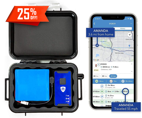 140-Day Magnetic GPS Tracker