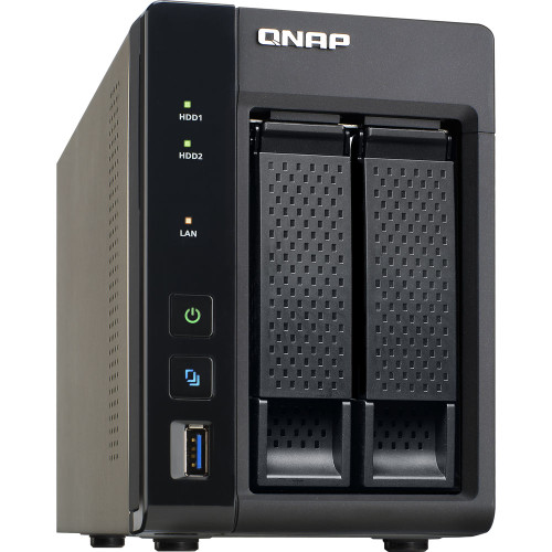 QNAP 2-Bay QTS-Linux Private NAS and IoT Applications (8GB RAM version)