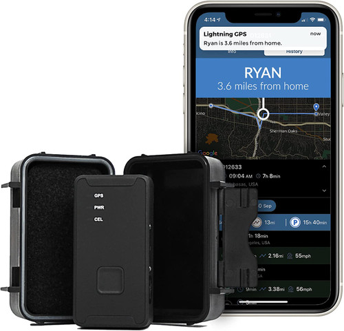 Lightning GPS Magnetic & Weatherproof Mini Tracker