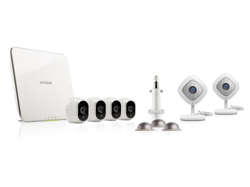 Arlo HD Security System with 4 Wire-Free Cameras & 2 Q Cameras