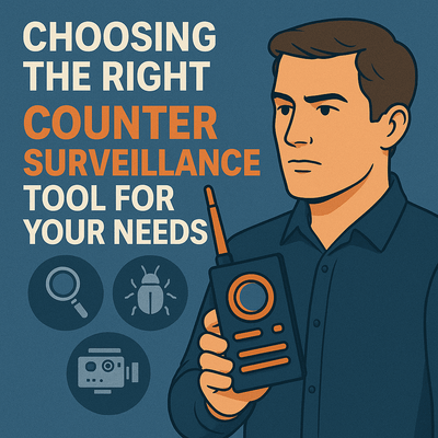 Choosing the Best Counter Surveillance Tool for Your Protection Needs
