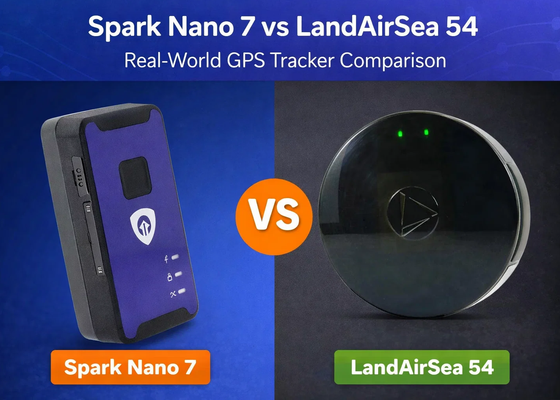 Spark Nano 7 vs LandAirSea 54: Which GPS Tracker Is Best in 2026