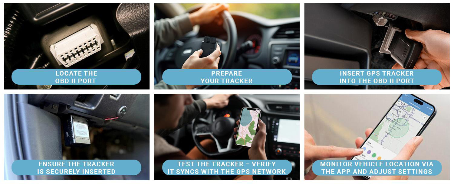 vVehicle’s OBD-II port Banner