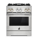 Jennair® 30" RISE™ Dual-Fuel Professional-Style Range JDRP430HL