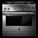 Jennair® 36" RISE™ Dual-Fuel Professional-Style Range JDRP636HL