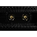 Jennair® NOIR™ 48" Dual-Fuel Professional Range with Chrome-Infused Griddle and Gas Grill JDRP748HM