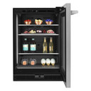 Jennair® RISE™ 24" Under Counter Glass Door Refrigerator, Right Swing JUGFR242HL