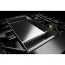 Jennair® 48" RISE™ Gas Professional-Style Range with Chrome-Infused Griddle and Infrared Grill JGRP748HL