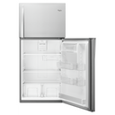 Whirlpool® 30-inch Wide Top Freezer Refrigerator - 19 Cu. Ft. WRT519SZDM